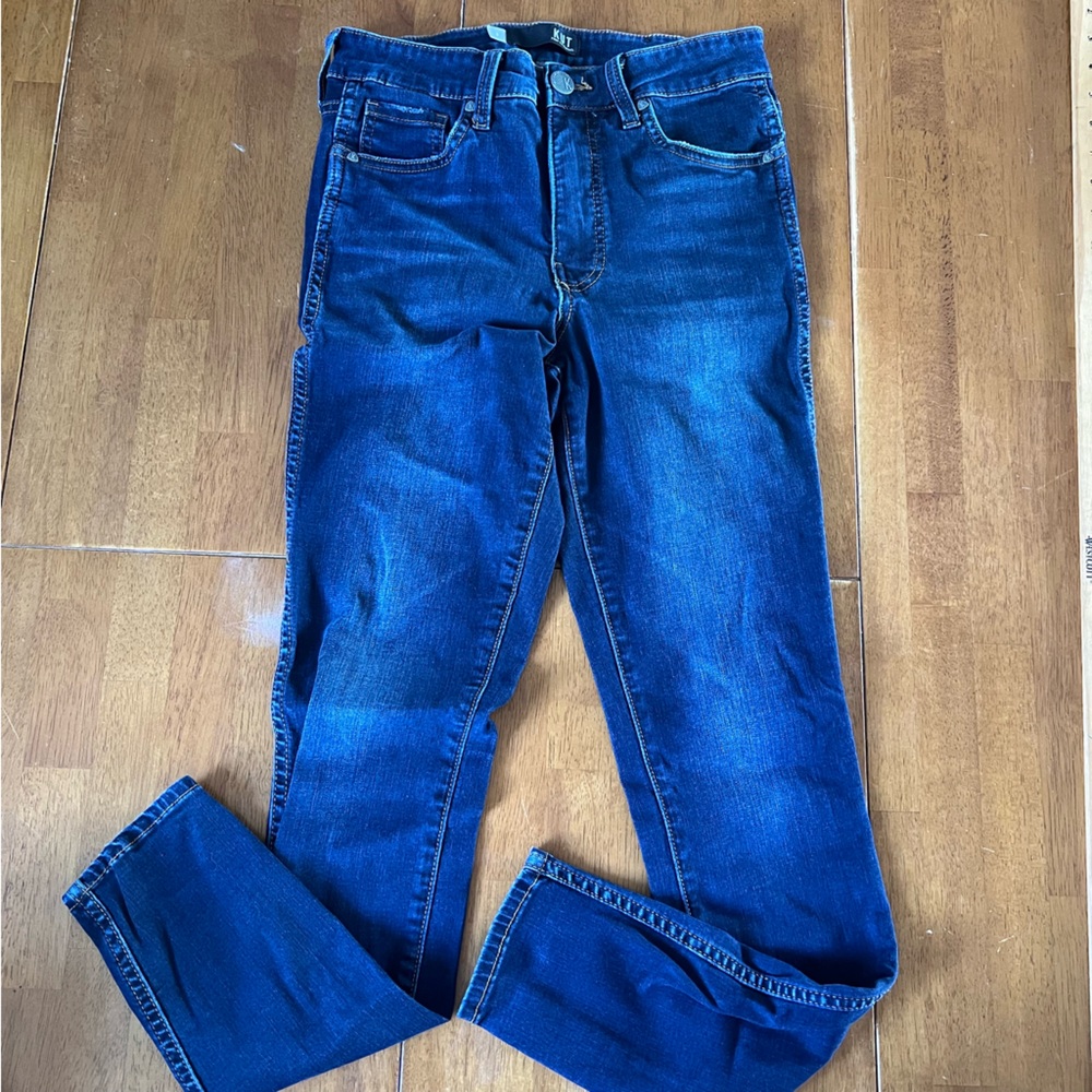 Women's Kut from Cloth High Rise Skinny Jeans in Blue